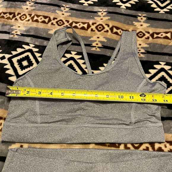 SASA Fashion 2pc Biker Short Set Black & Grey S/M - Picture 10 of 13